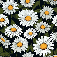 Daisy pattern for packaging design