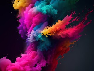 humo de colores