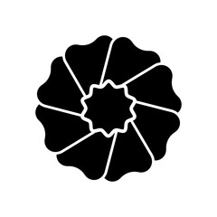 Flower icon vector