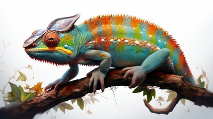 A_chameleon_adorned