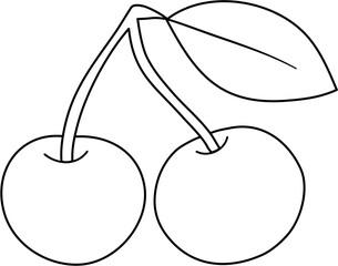fruit outline clipart