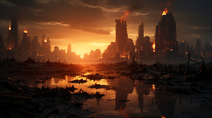 Fototapeta premium global warming issues