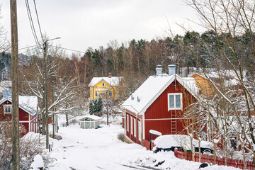 Turku in wintertime, Finland