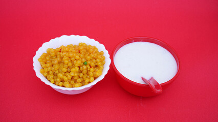 Sweet Bundi Kheer or payasam is a tasty Indian dessert recipe.