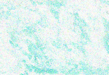 グリーンをベースにした淡くカラフルなボタニカルなアブストラクト背景