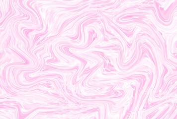 ドラマチックなワンカラーマーブル模様背景　やさしいピンク色