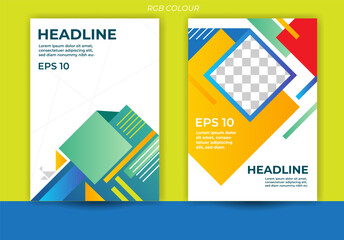 brochure cover design, cover template design, annual report cover, abstract cover design