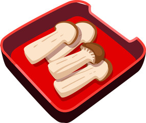 mushroom cutting shabu