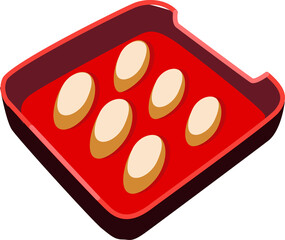 sliced ​​sausage