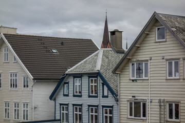 Sommer in Haugesund in Norwegen