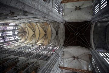 Cathédrale Saint-Pierre de Beauvais - indoor view - Beauvais - Normandy - France