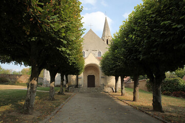 Church - village in Eure et Loire - Bleury - Saint Symphorien and Gallardon - France