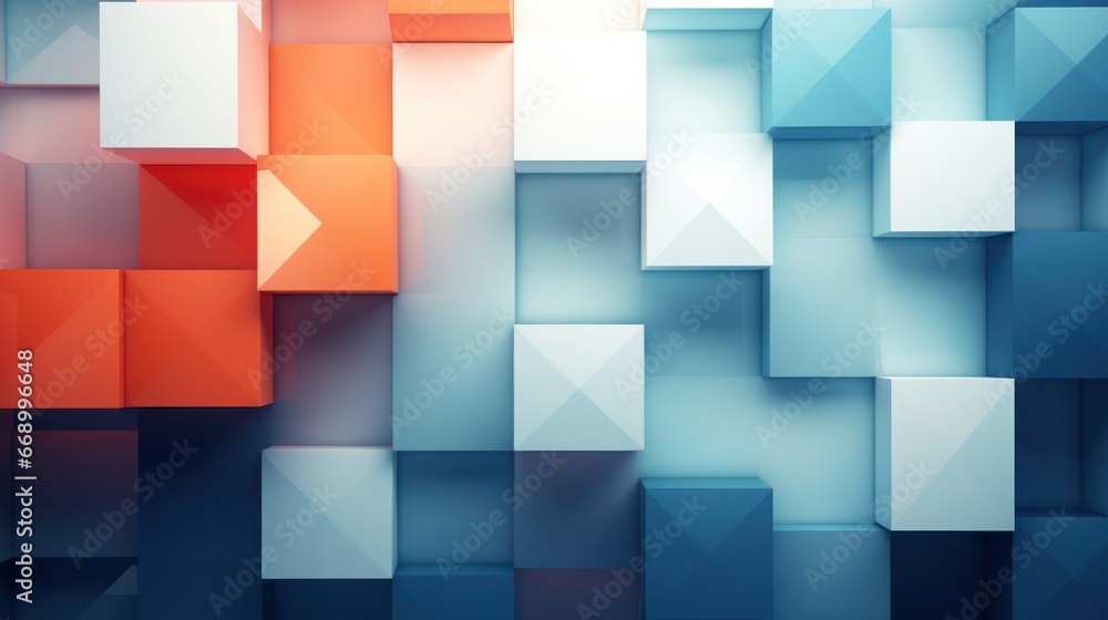 Poster minimalistic superb clean abstract geometrical background ai generated
