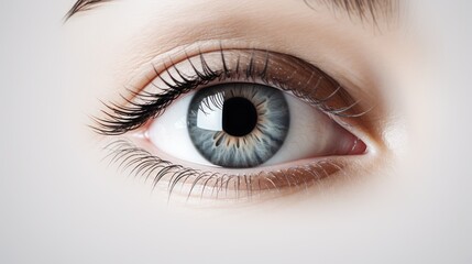 Fototapeta premium Minimalistic Superb Clean Image with All Eyes on Me AI Generated