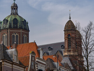 Die holländische Stadt Hoorn am Ijsselmeer