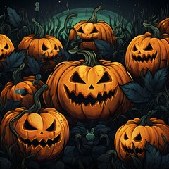 Pumpkins 004 - Halloween