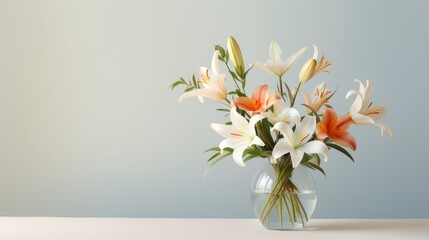 Minimalistic Superb Clean Bouquet AI Generated