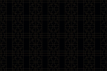 
2. Luxury gold square pattern background on black background, Christmas patterns & geometric pattern