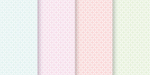 vector geometric pattern background with pastel colors