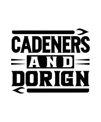 cadeners and dorign svg design