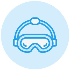 Vr glasses Vector Icon Design Illustration