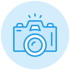 Camera Vector Icon Design Illustration