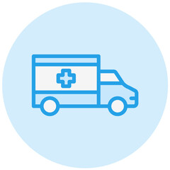 Ambulance Vector Icon Design Illustration
