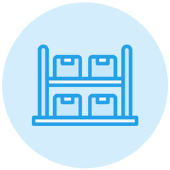 Rack Vector Icon Design Illustration