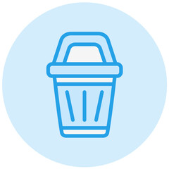 Bin Vector Icon Design Illustration