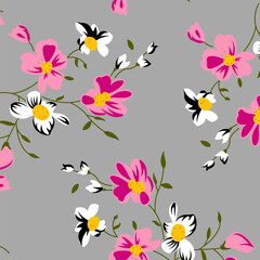 floral abstract pattern suitable for textile and printing needs
