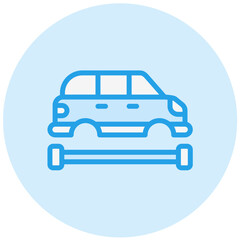 Obraz premium Chassis Vector Icon Design Illustration