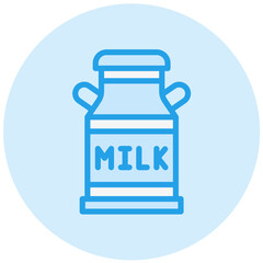 Milk Tank Vector Icon Design Illustration