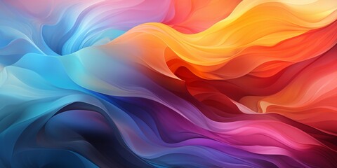 Obraz premium Multicolored Rainbow Background for posters, stories, product advertising, booklets, leaflets
