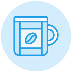 Mocha Vector Icon Design Illustration