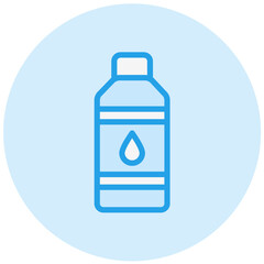Water Bottle Vector Icon Design Illustration