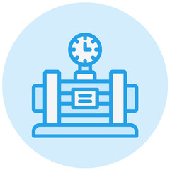 Gauge Vector Icon Design Illustration