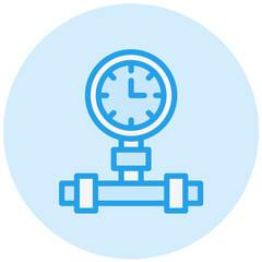 Manometer Vector Icon Design Illustration