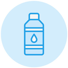 Water Bottle Vector Icon Design Illustration