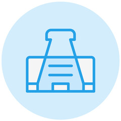 Clip Vector Icon Design Illustration