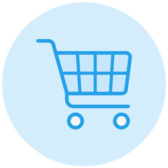 Shopping Cart Vector Icon Design Illustration
