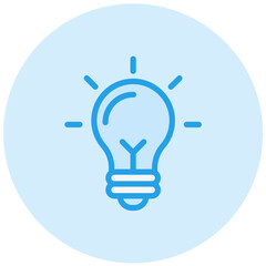 Bulb Vector Icon Design Illustration