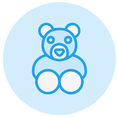 Bear Vector Icon Design Illustration