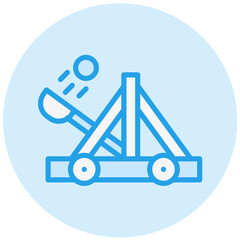 Catapult Vector Icon Design Illustration