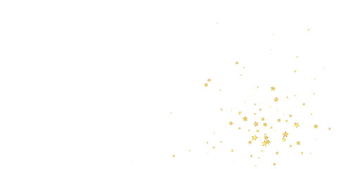 Magic stars vector overlay.  Gold stars scattered