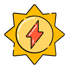 Solar Energy Icon