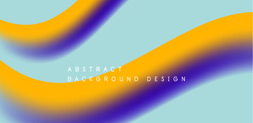 Abstract vector backdrop with fluid, geometric elements. Harmonious blend of form and color, evoking dynamic and captivating visual landscape for wallpaper, banner, background, landing page