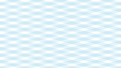 Diagonal blue checkered in the white background