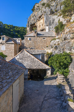 Dominican monastery or hermitage Blaca, Brac Island, Croatia