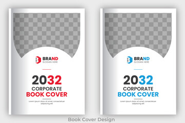 Corporate business book cover design. professional design for corporate business - obrazy, fototapety, plakaty
