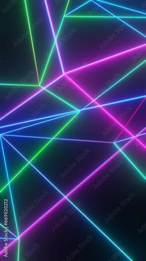 Aufkleber portrait video abstract design abstract background with glowing lines